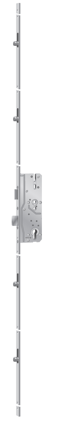 AS 8092 92/55/16 Vícebodový zámek na klíč s nastavitelnými pojistnými kolíky , typ Stand.