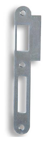 K182b Zapadací plech rovný - pro zámek s roztečí 72mm, pravolevý