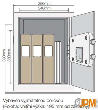 YSV/390/DB1 Sejf na cennosti