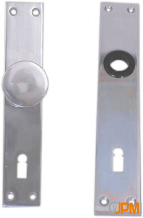 Komas 26086 štítek 90 mm s knoflíkem na klíč