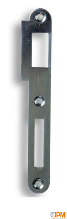 K180 Zapadací plech rovný - pro zámek s roztečí 90mm