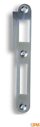 K182 zapadací plech rovný - pro zámek s roztečí 72mm