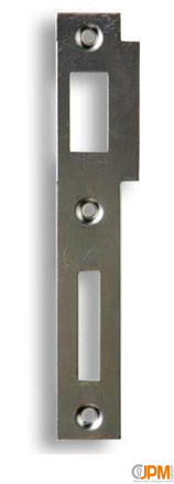 K183 Zapadací plech rovný - pro zámek s roztečí 72mm